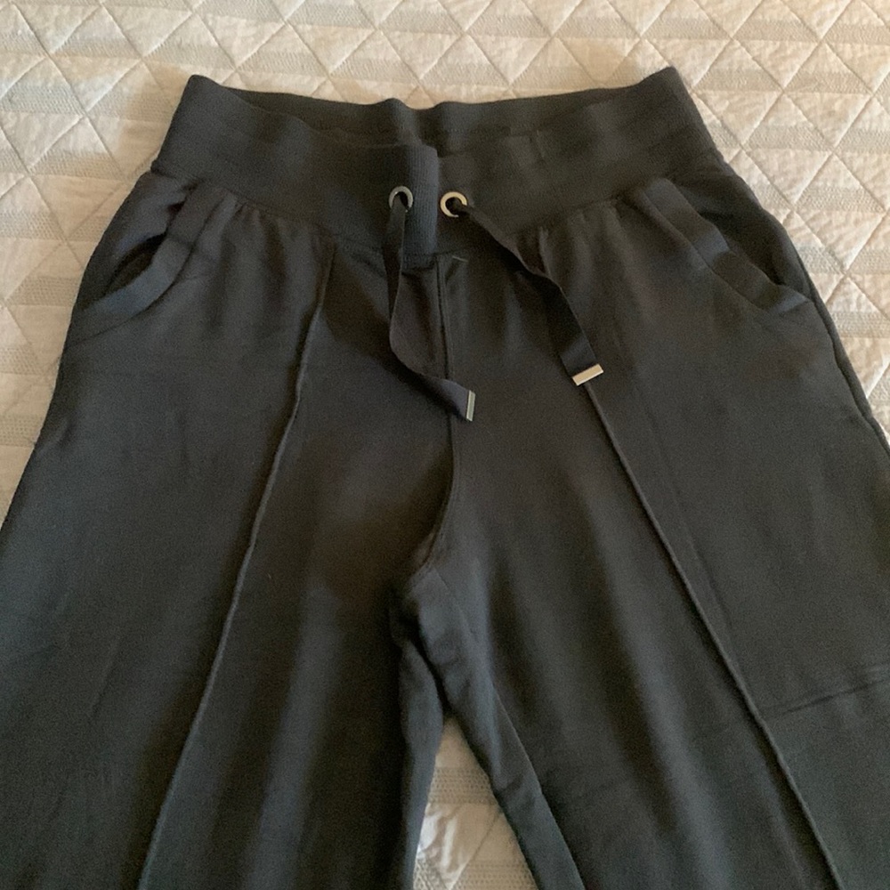 Athleta wide legged jersey material pants. Size Medium.